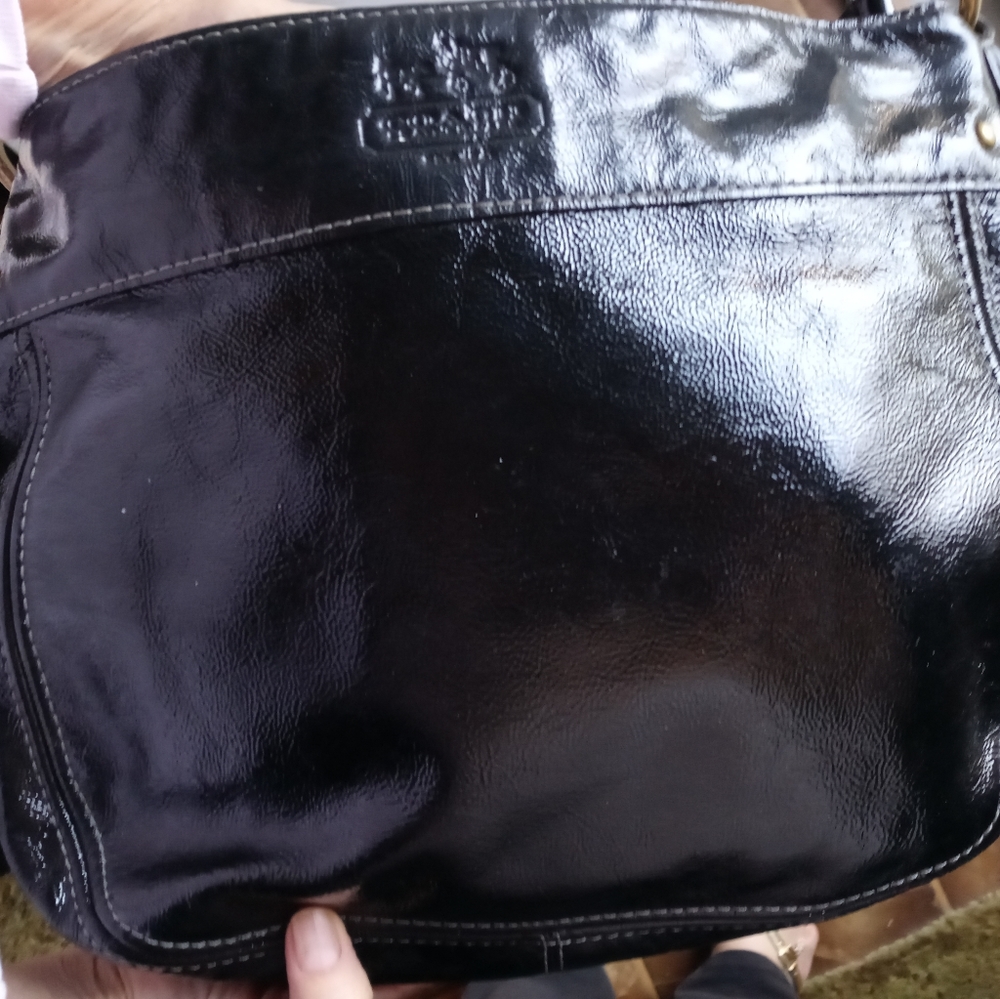 Black Coach Handbag Authentic